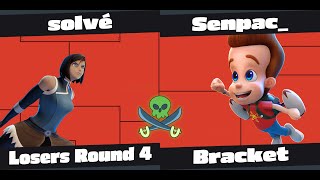 Dutchman's Dungeon 7 - Losers Round 4 Solvé (Korra) VS Senpac (Jimmy Neutron)