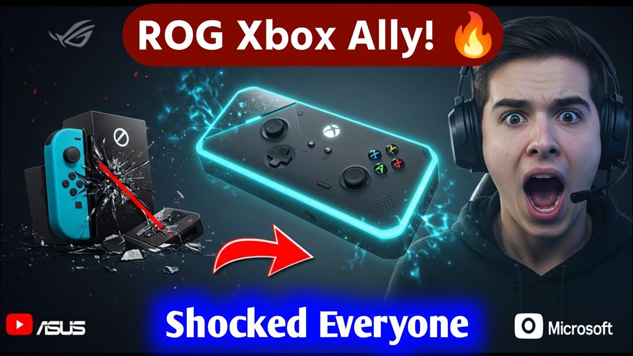 Microsoft Just Changed Gaming Forever: Meet the ROG Xbox Ally! 🔥