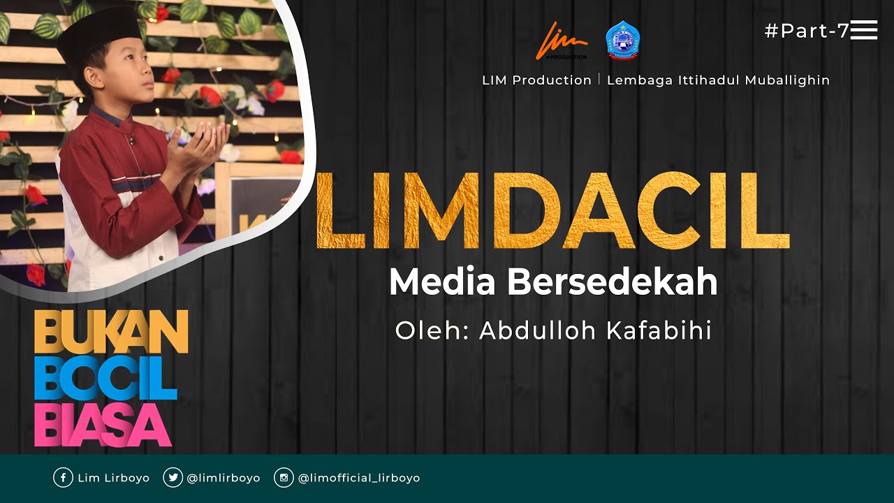 MEDIA BERSEDEKAH - LIMDACIL (PP. Lirboyo, Kediri)