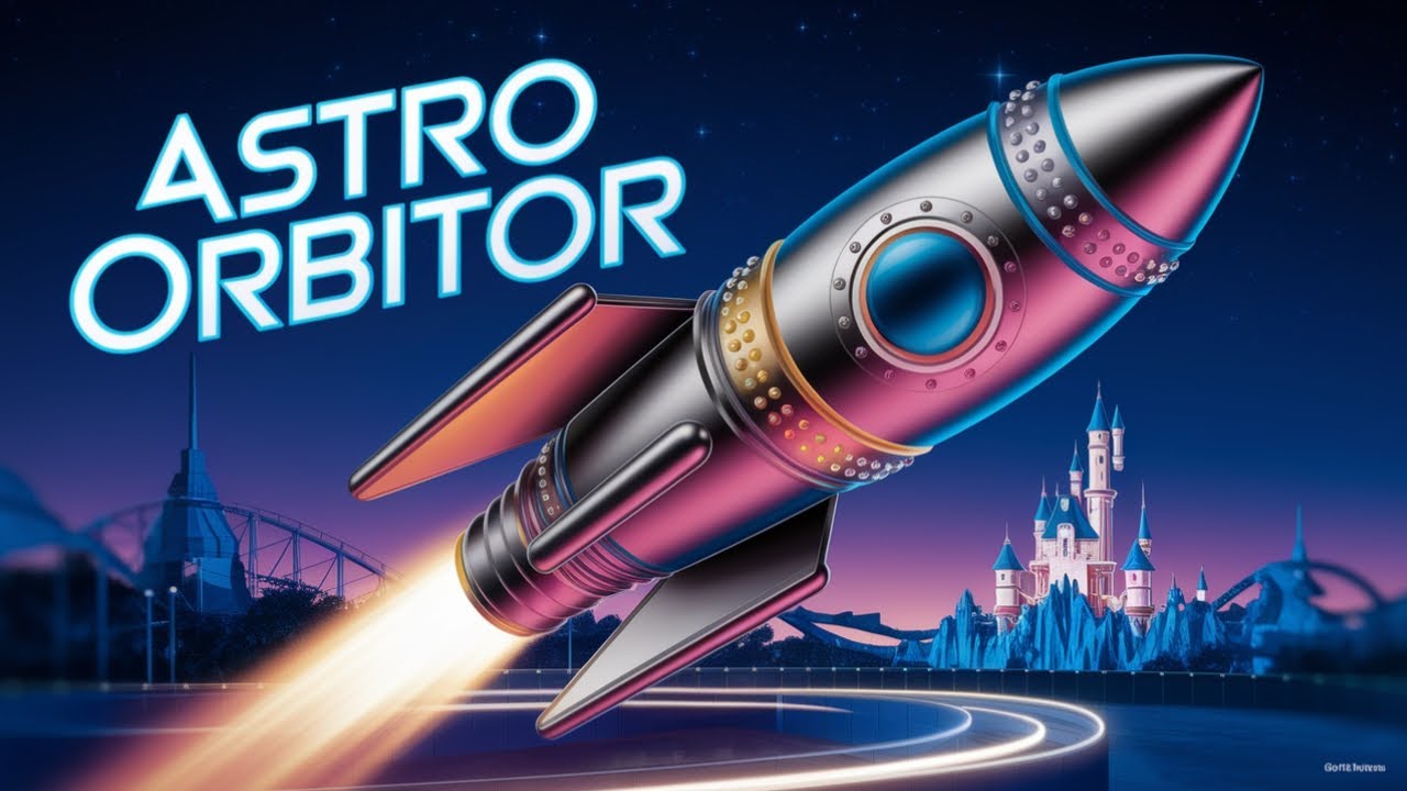 Disneyland's AMAZING Astro Orbitor Rocket Ride Experience in 4K!