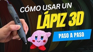 Como usar el lápiz 3D?