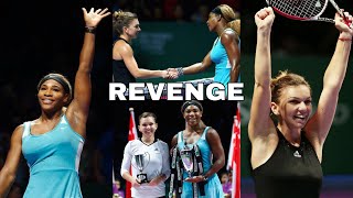 The Time Serena Williams REVENGE in a single tournament : Wta Finals Singapore 2014.