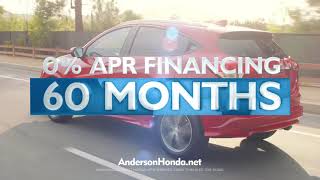 Anderson Honda - 0% APR For 60 Months!