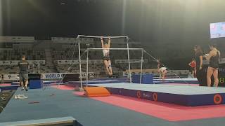 First part of WAG podium training of the 2019 Melbourne WoldCup.