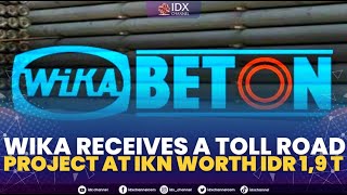 Download lagu WIKA Receives a Toll Road Project at IKN Worth IDR 1,9 T | MARKET HEADLINES 30/08/2022