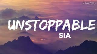Unstoppable Sia lyrics