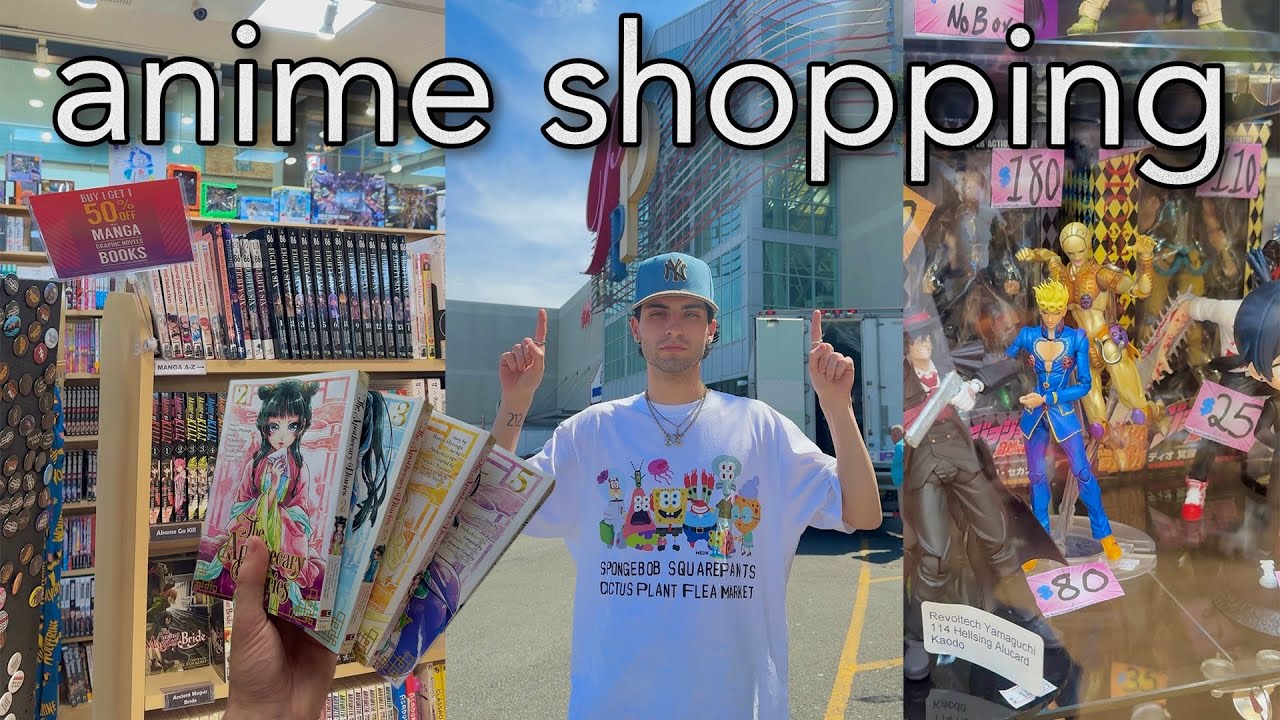 anime shopping at the mall - YouTube