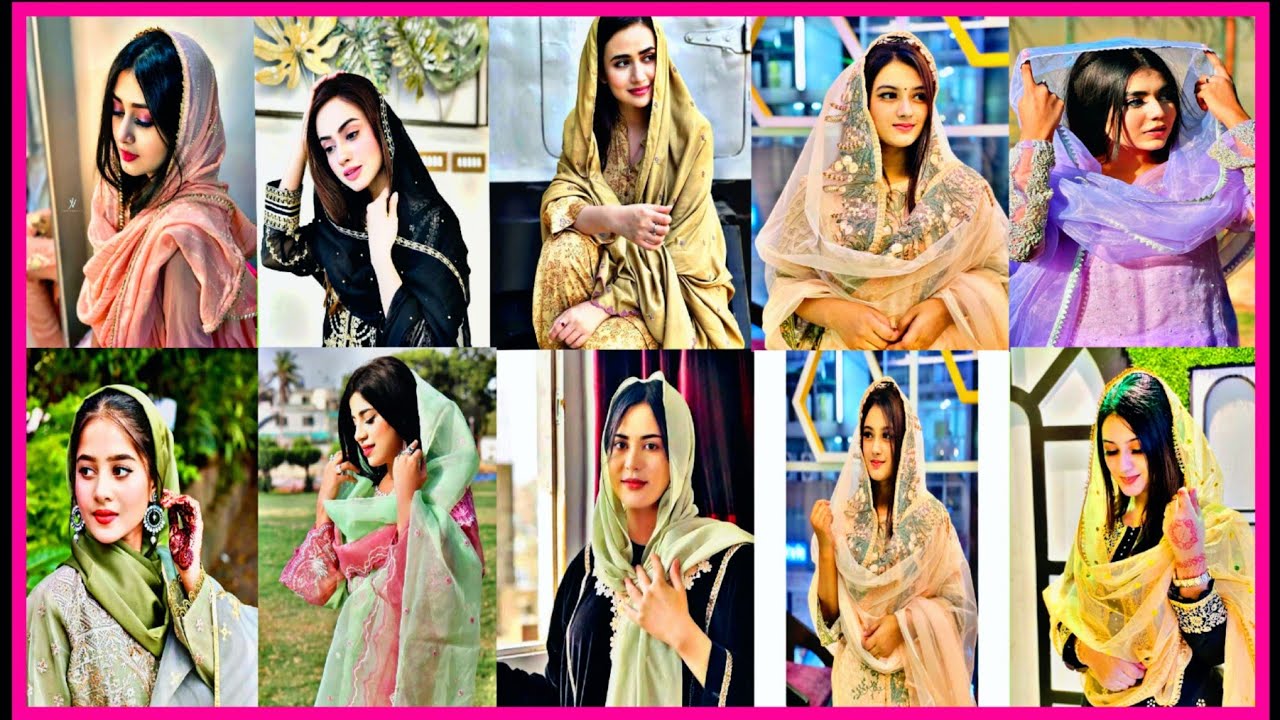 Hijab face scarff girls profile pic picture