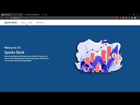 Basic Banking System|The Sparks Foundation|#GRIPAPRIL21| Web Development & DesigningTask|Omkar Nayak