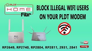 How to block unwanted WiFi user on your PLDT home network