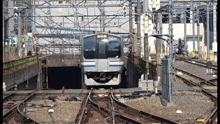 品川駅を発着する横須賀線E217系