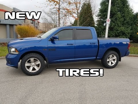 The biggest tires that fit a stock 2009-2018 Ram 1500!