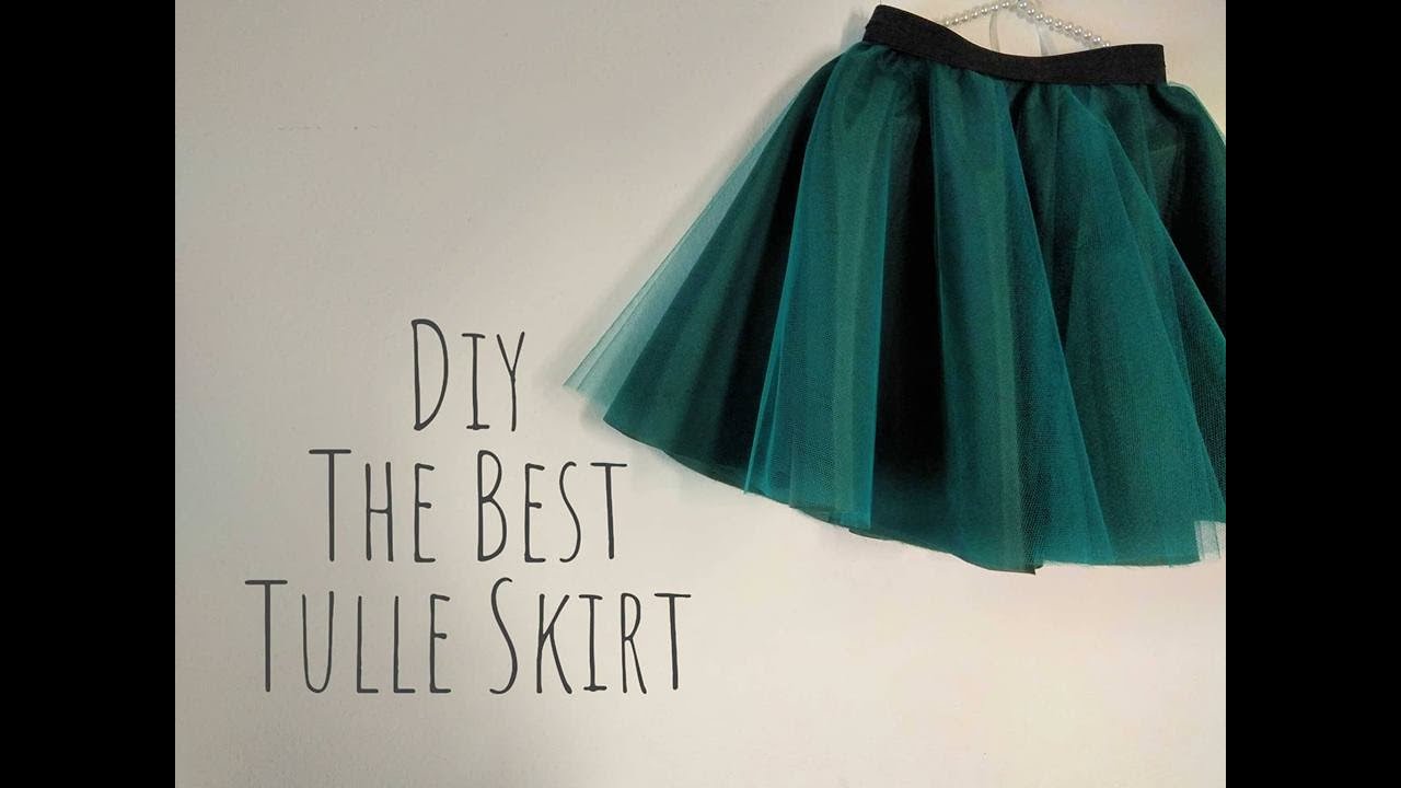 Φτιάχνω τέλεια τούλινη φούστα