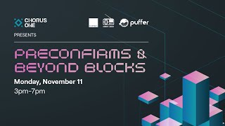 Preconfirms and Beyond Blocks | Devcon 2024