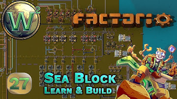 Factorio Sea Block Learn & Build - Geode Processing 1, Part 1 - Let