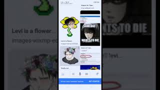 Levi is a flower 😂😂😂😂😂