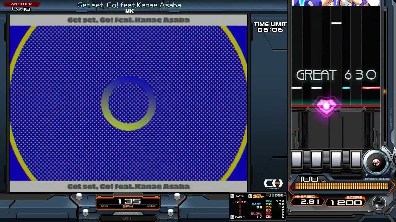 Beatmania Iidx 29 Casthour Get Set Go Feat Kanae Asaba Spa 正規 Youtube