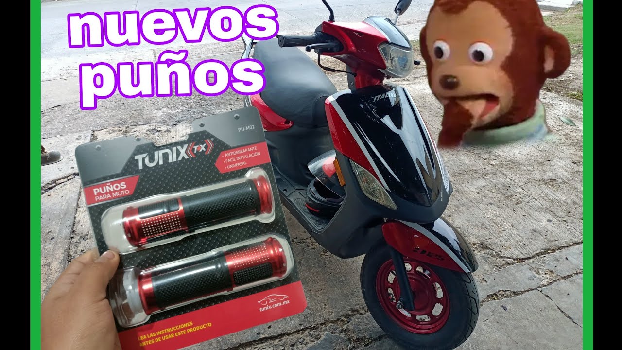 instalación de puños/D125