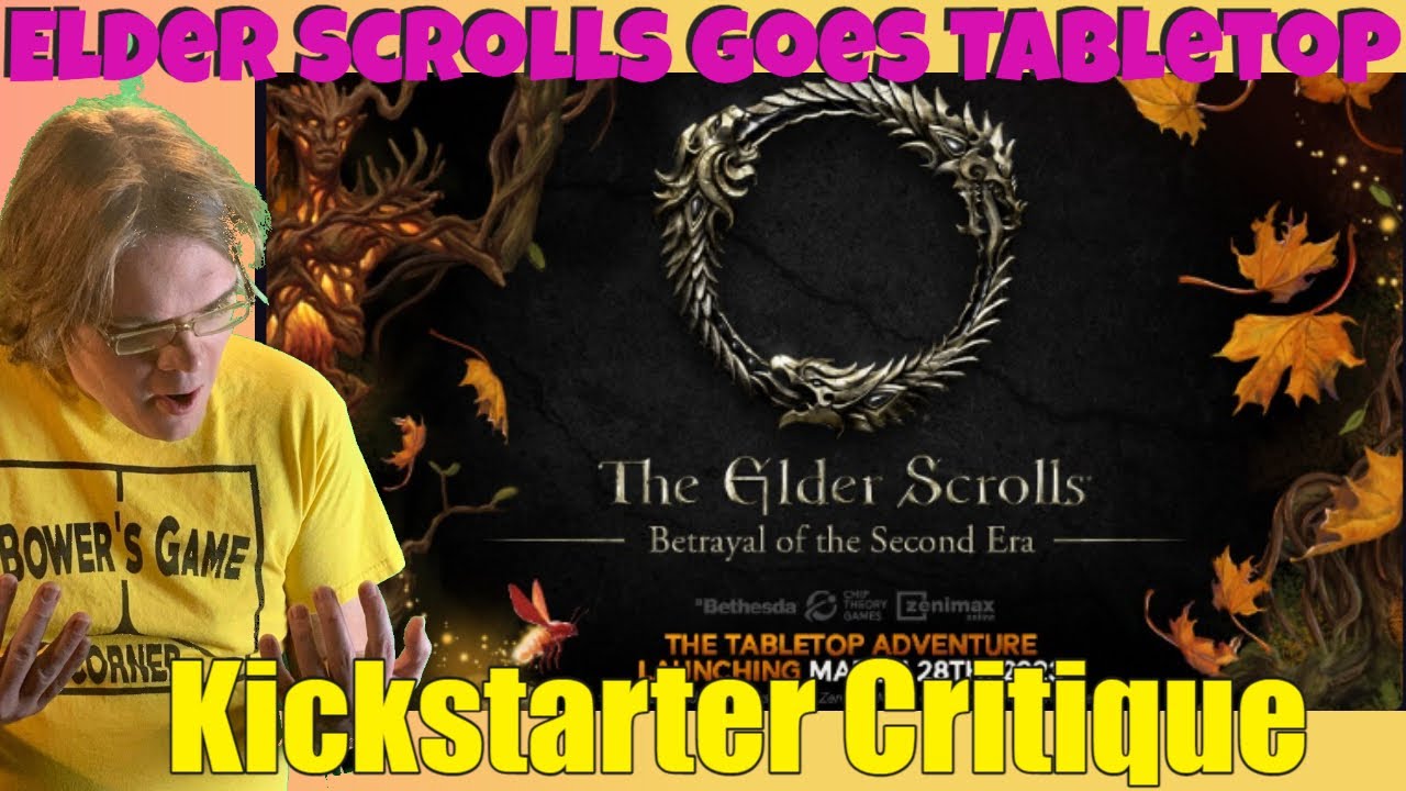The Elder Scrolls Betrayal Of The Second Era Kickstarter Critique