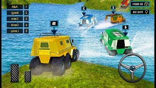 Offroad 8 Wheeler Russian Truck Racing Outlaws 3D - 8x8 Truck Race - Android GamePlay screenshot 2