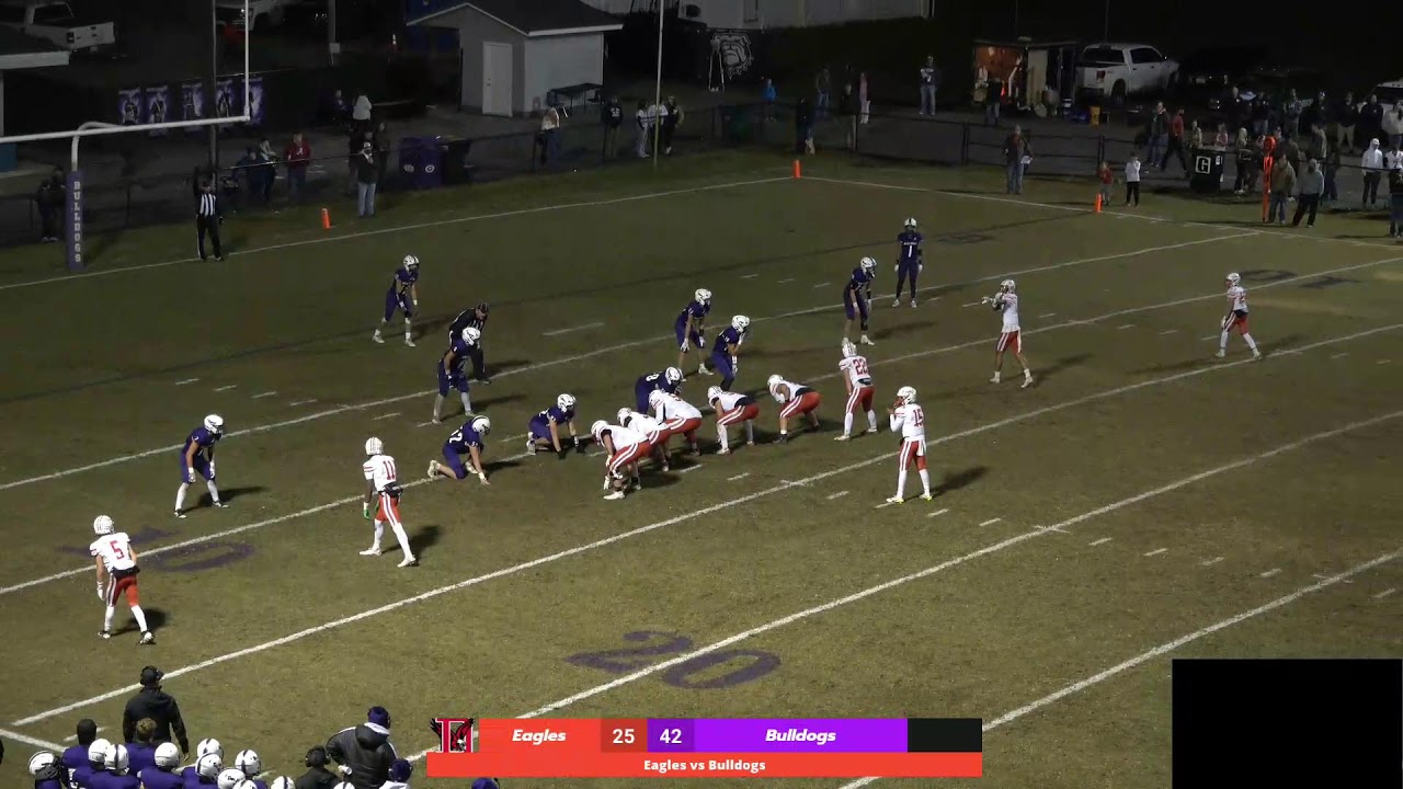 Douglas Eagles vs Geraldine Bulldogs HS Football Game 10/30/25