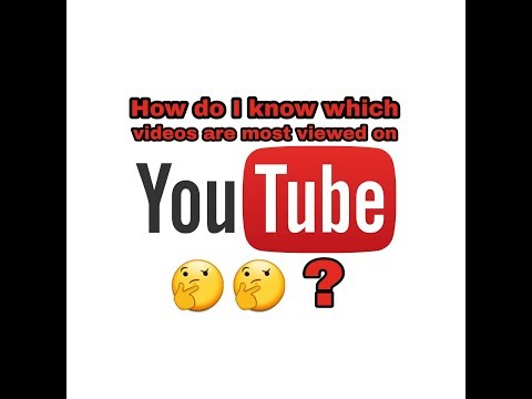 How do I know which videos are most viewed on YouTube? 🤔🤔🤔
