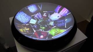 Famous Display without Boundaries: Kinect Turns Bowl into a Touchscreen - IDF 2012 Profile