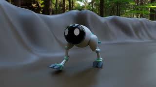 Robit Dino - Robot Animation Walk Cycle