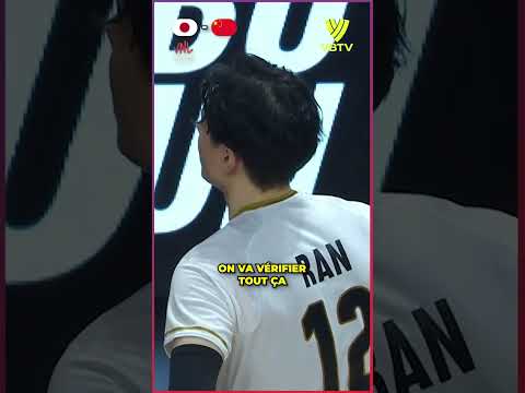TOUCHE-T-IL LE BALLON OU PAS ?? 1/4 Men's VNL #volleyball #volleyballworld #vnl #japon #chine #ad