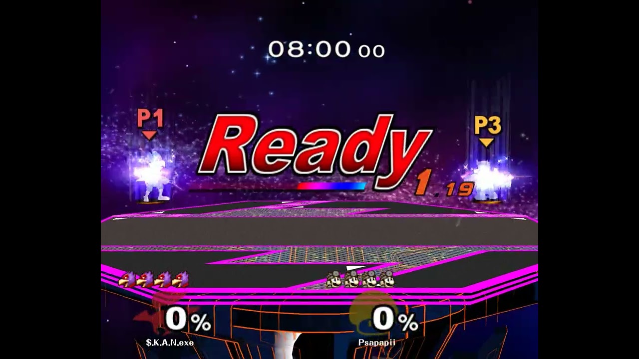 Moonwalkers 103 — Amateur RR — Psapapii ⟮Doc, Marth⟯ vs $ K A N exe ⟮Falco⟯