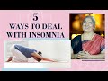5 Ways to Deal with Insomnia | Dr. Hansaji Yogendra | The Yoga Institute