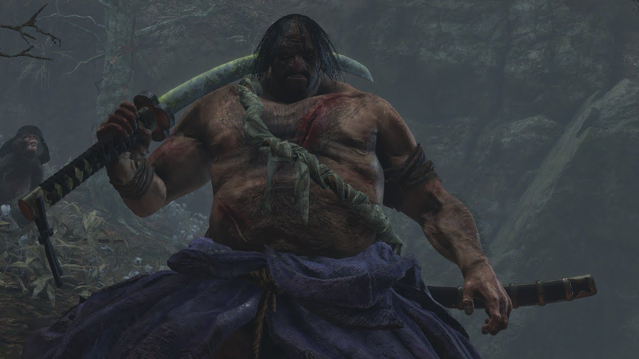 Sekiro Shadow Die Twice Tokujiro The Glutton And Mist Noble Mini Boss 