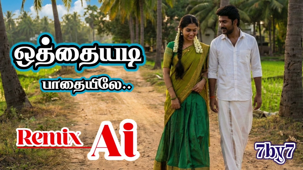 Otthaiyadi Paathayilea  En Attha Maga | Ai Remix Songs | 7by7 Music Style 