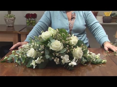 How To Do A Funeral Flower Arrangement