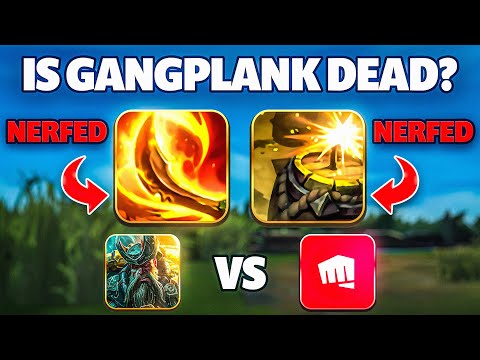 Did Riot Just Kill Gangplank?