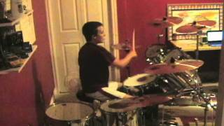 COMBICHRIST - Never Surrender (drum cover) by 14 y/o Evan Patterson Wealth