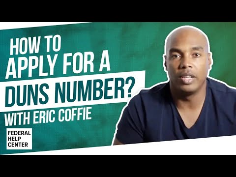 Como solicitar um número DUNS - Eric Coffie