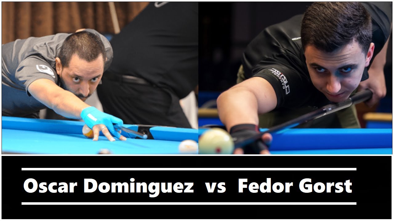 Oscar Dominguez vs Fedor Gorst - Hard Times Billiards 10-Ball Exhibition Match