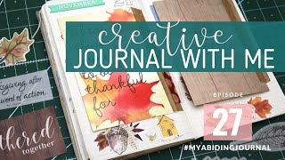 CREATIVE JOURNALING SESSION // JOURNAL WITH ME 27 // Traveler's Notebook