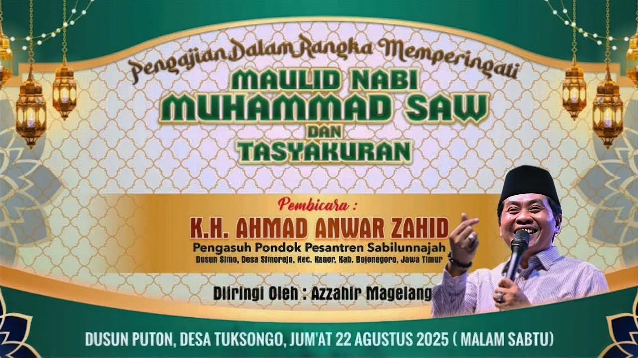 PENGAJIAN BERSAMA ABAH ANZA | TUKSONGO BOROBUDUR 22 AGUSTUS 2025