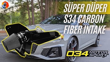 034 Super Duper Intake (Audi B9) | Install | Reaction | Turbo Noises!