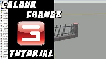 How to change colour of objects with Giants Editor.