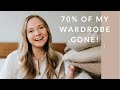 Extreme Closet Declutter | New Approach to Decluttering | Building A Minimalist Wardrobe