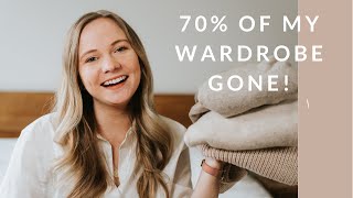 Extreme Closet Declutter | New Approach to Decluttering | Building A Minimalist Wardrobe