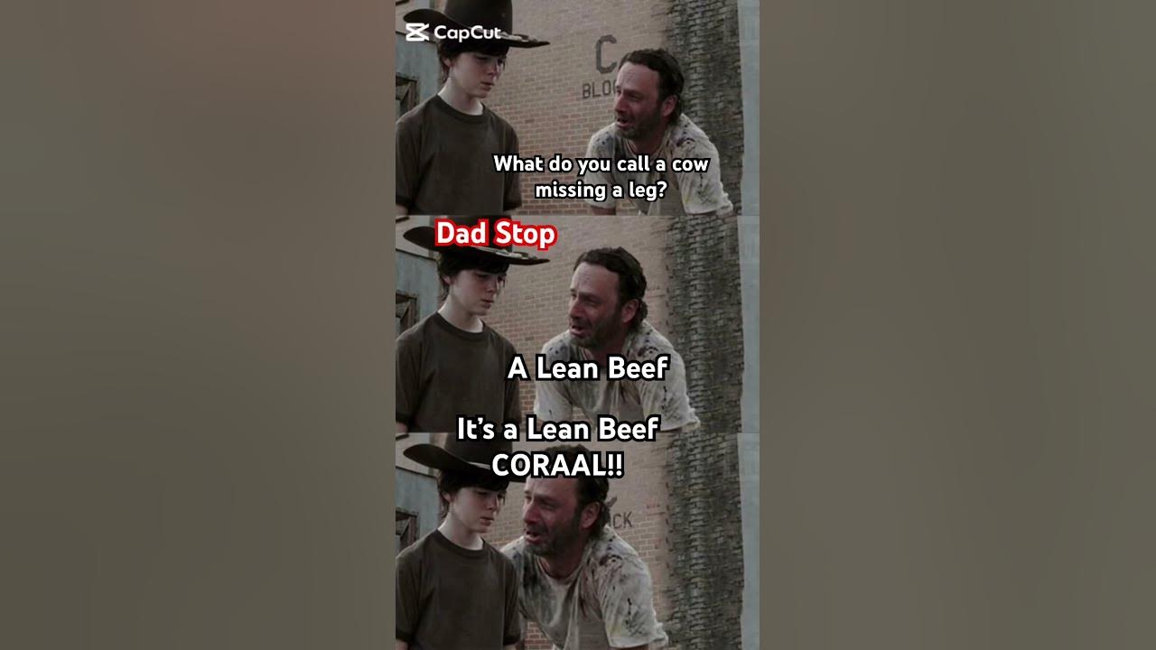 what-do-you-call-a-cow-missing-a-leg-dadhumor-dadjokes-comedy-skit