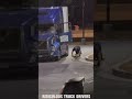Truck driver getting his cardio exercise on at the truck stop 🙌🏾 #dashcam #exercise #truckdriver