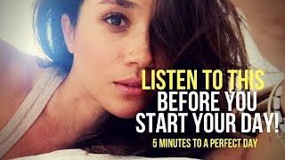 5 Minutes to Start Your Day Right! (MORNING MOTIVATION)