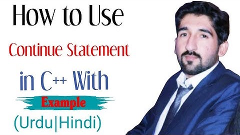 C++ Continue Statement With Example || C++ Programming Video Tutorial in Urdu/ Hindi|| MHC Academy