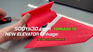 Tornado 70mm EDF Elevator Modification to avoid possible jittering
