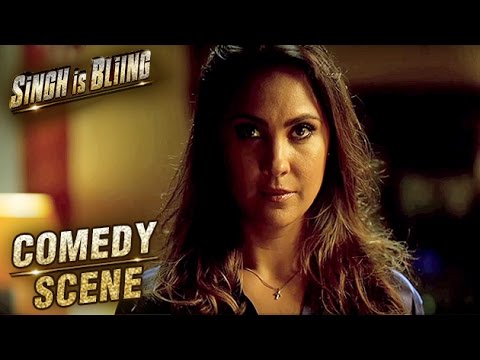Lara Dutta Sleepwalking Scene Comedy Scene Singh Is Bliing Akshay Kumar Amy Jackson HD